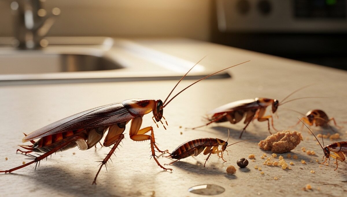 Roaches in kitchen